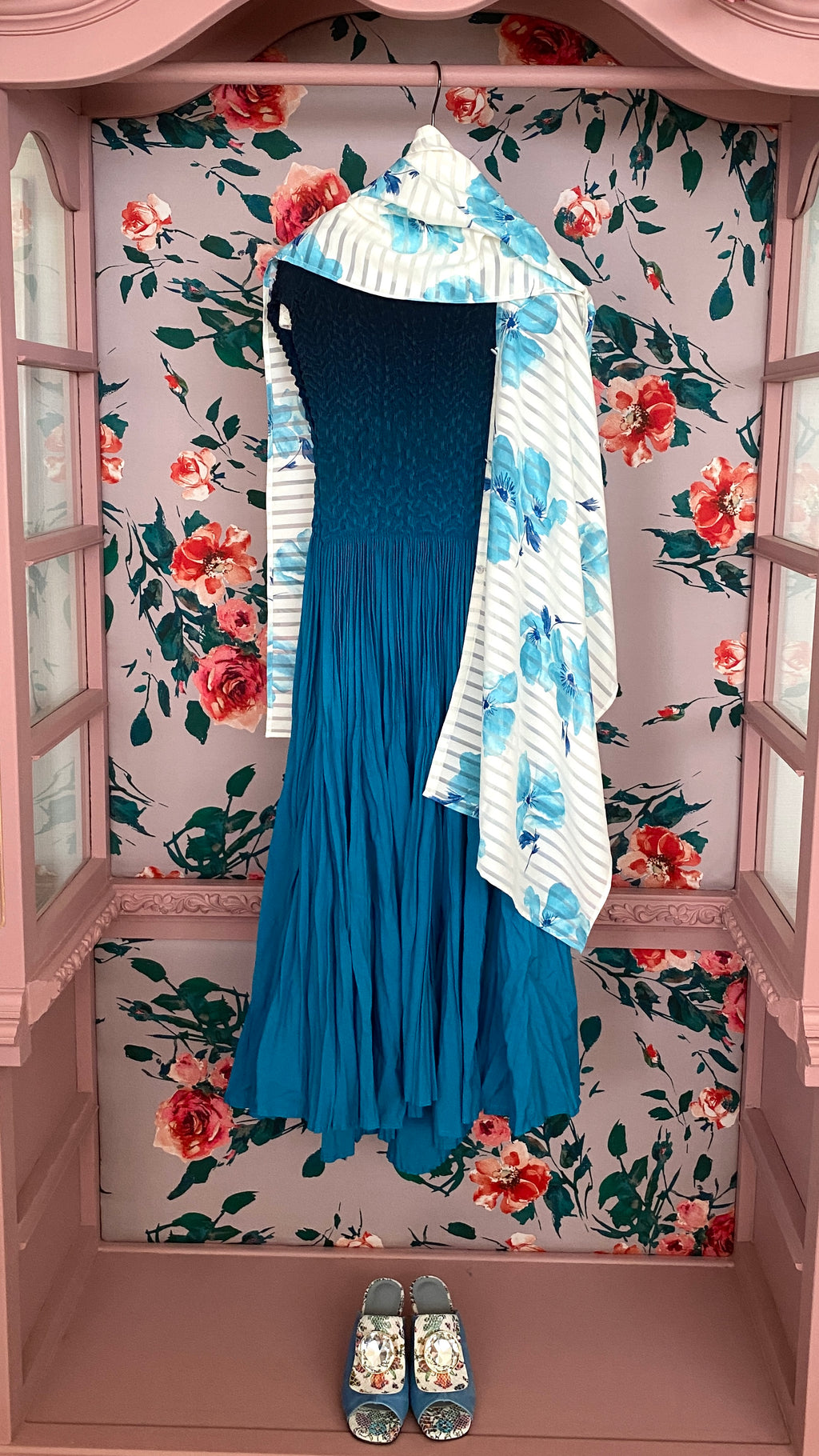 Floral Revival Stole Set No.002