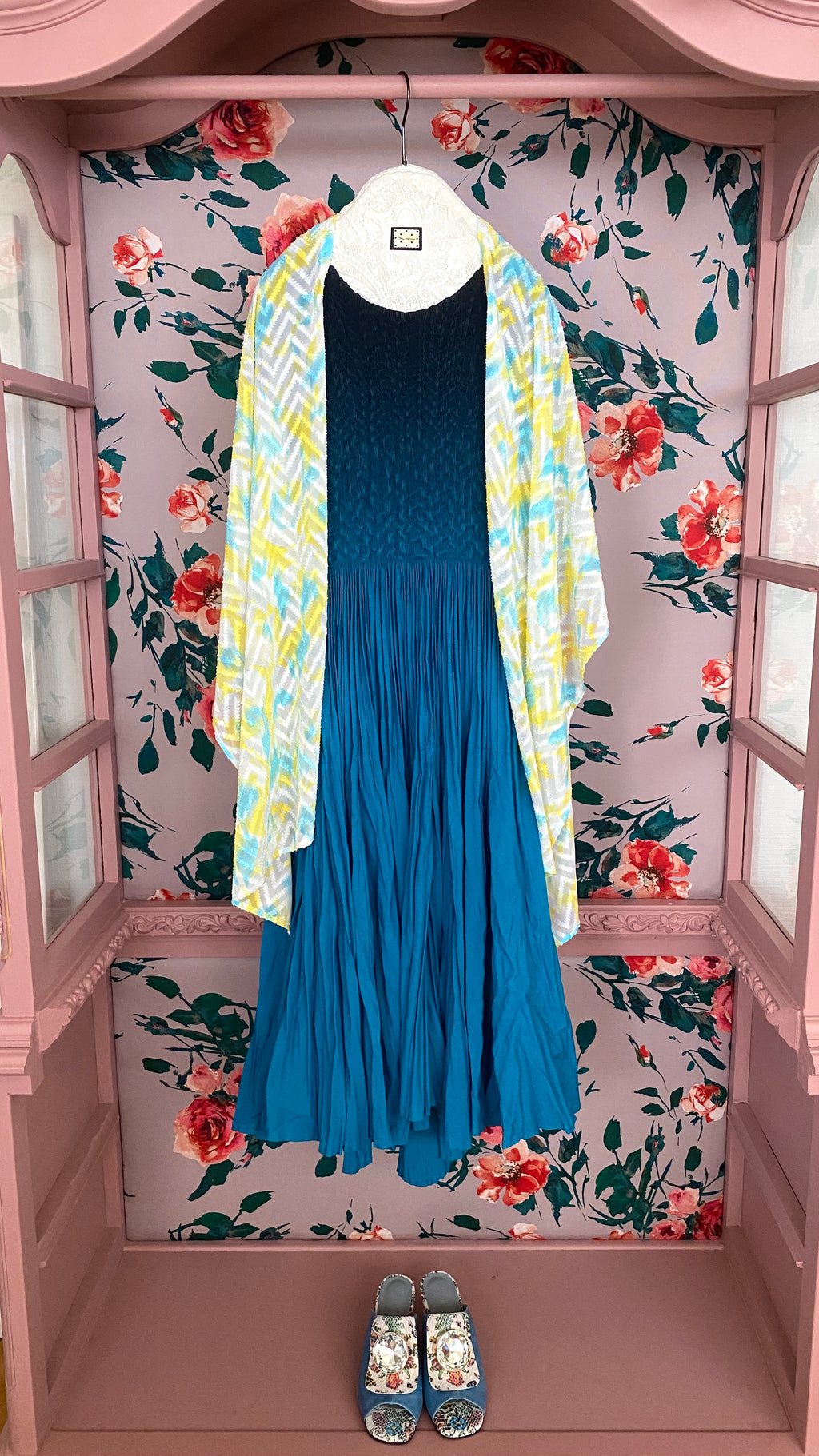 Floral Revival Stole Set No.003