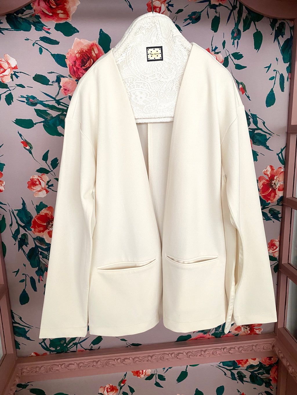 Ivory Élégance Jacket