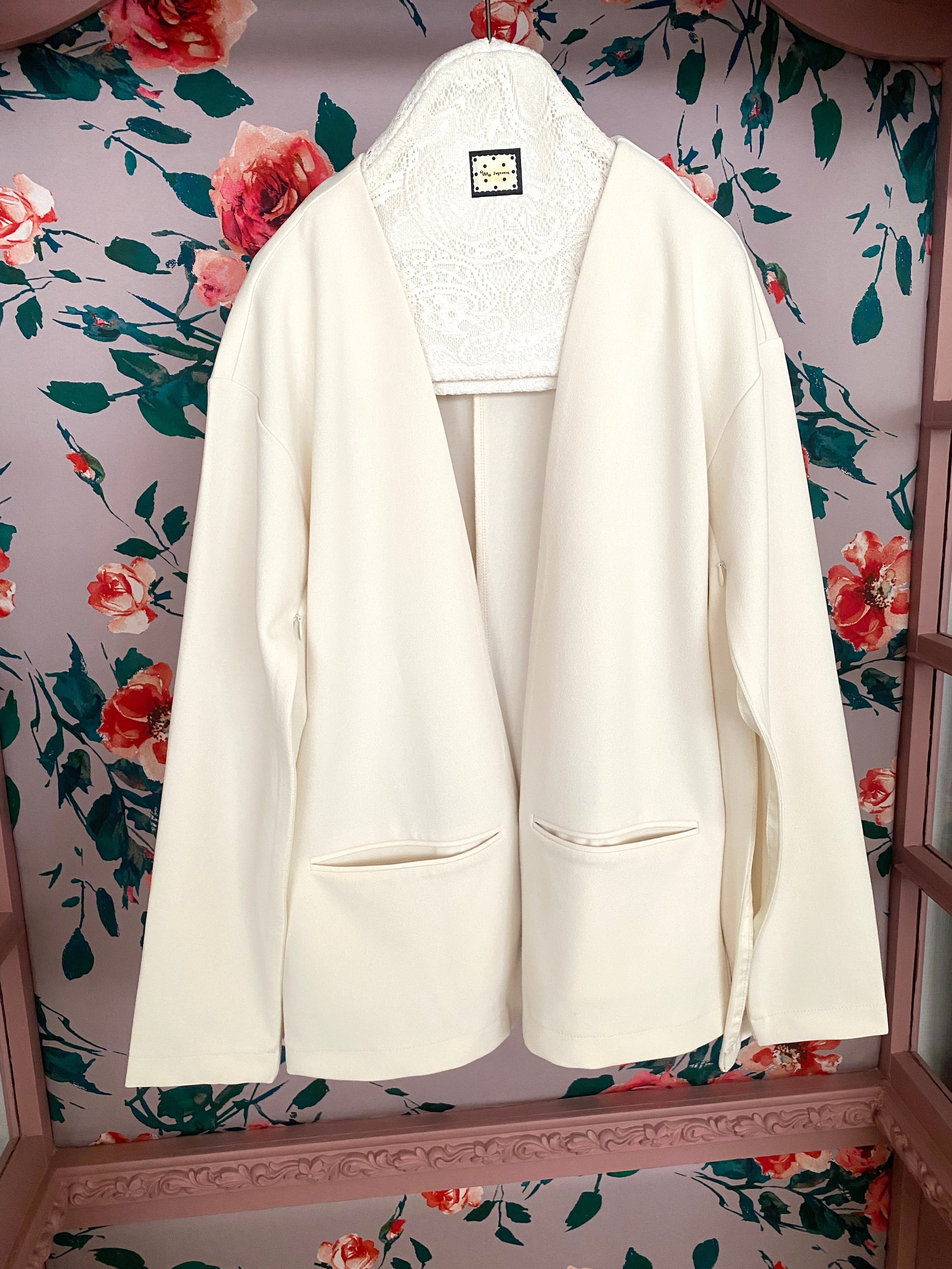 Ivory Élégance Jacket
