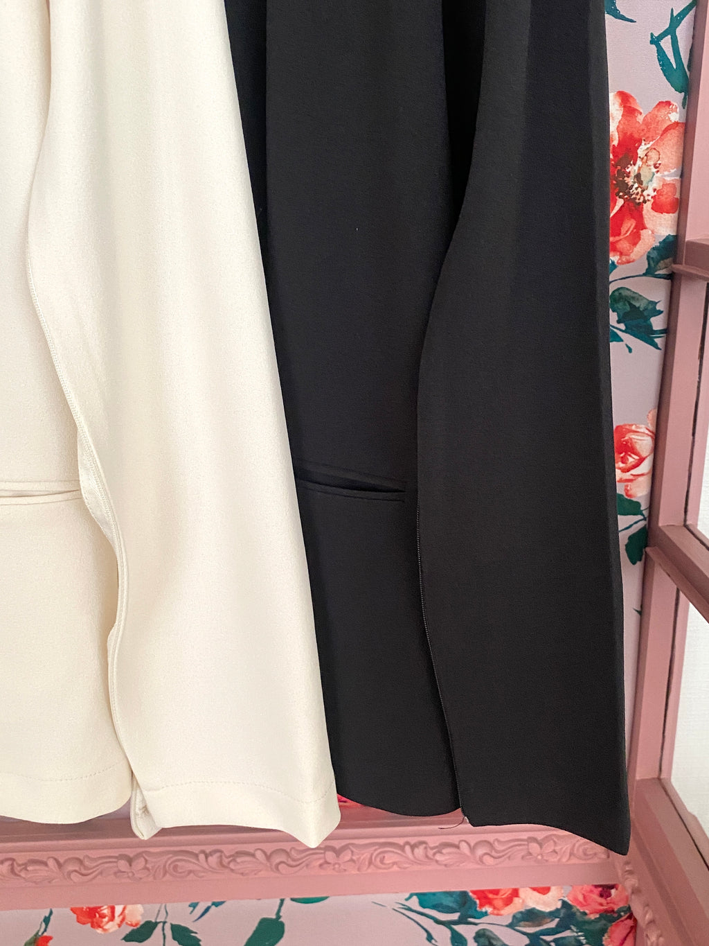 Fleur Noire Élégance Coordinate Set