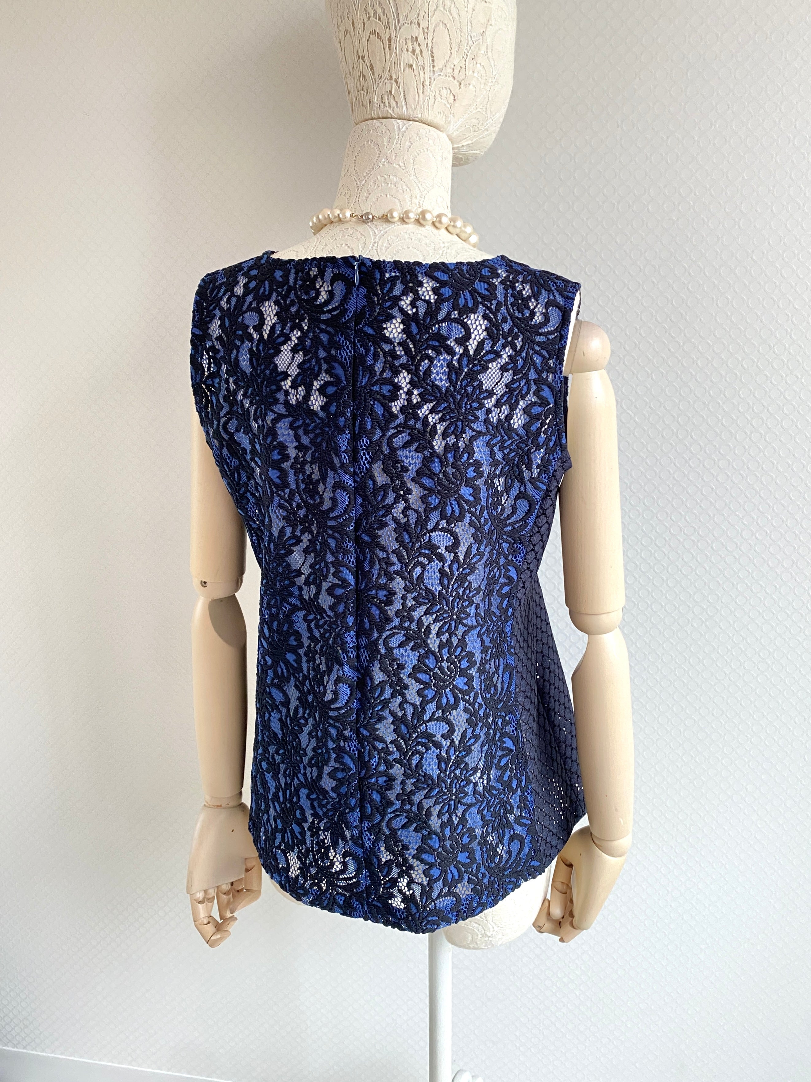 レース切り替えトップス