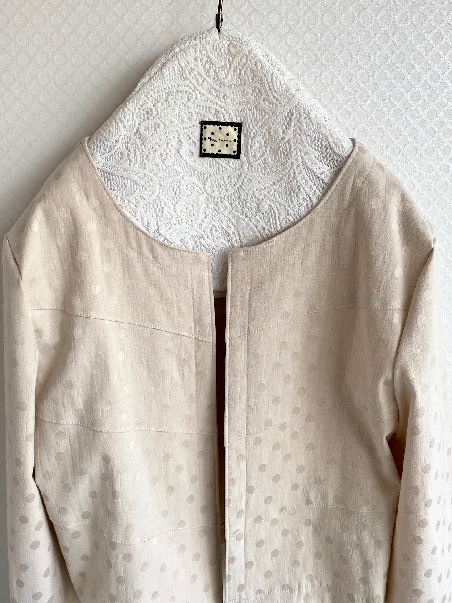 ojk0025 ノーカラージャケット