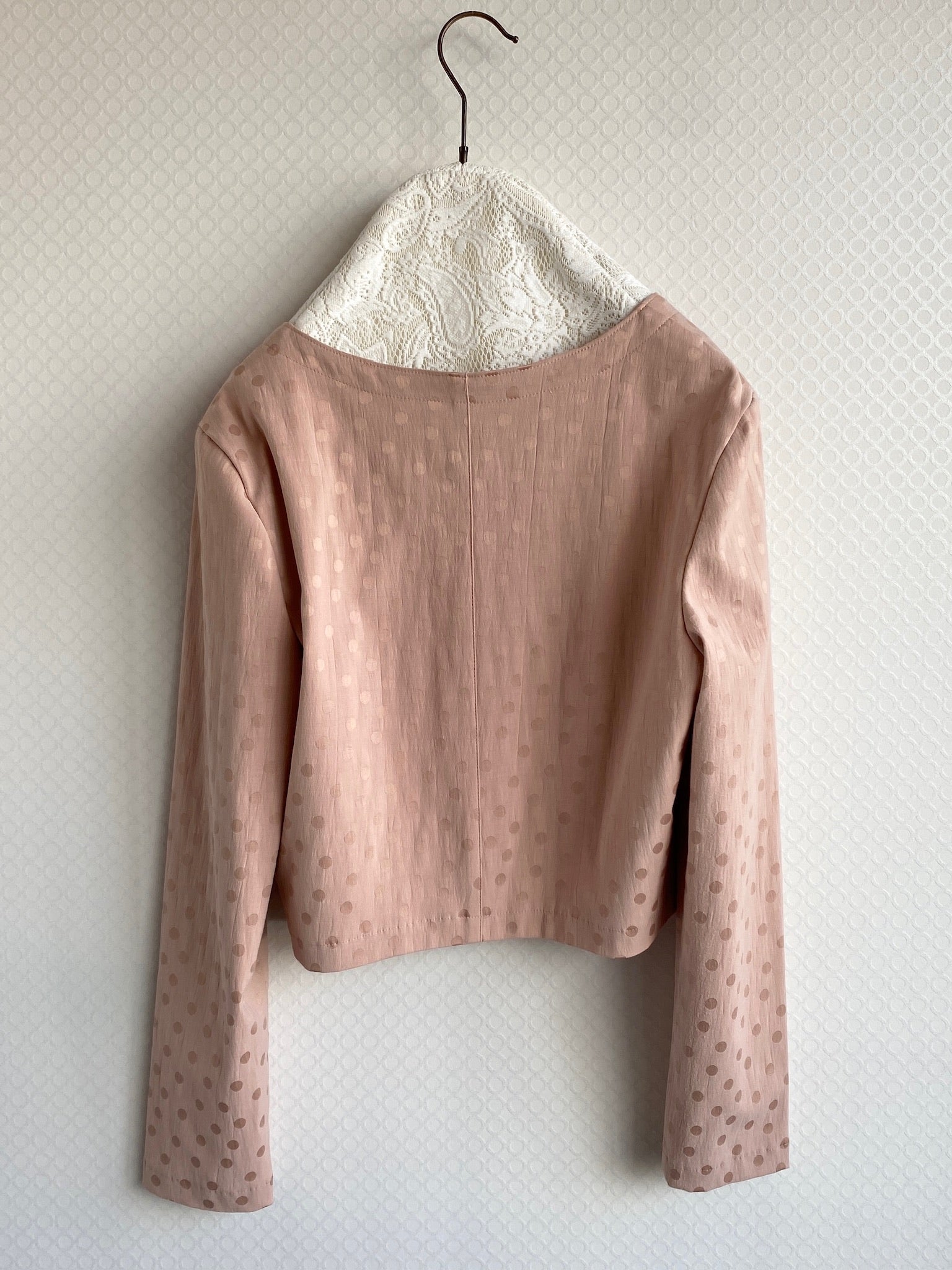 ojk0025 ノーカラージャケット