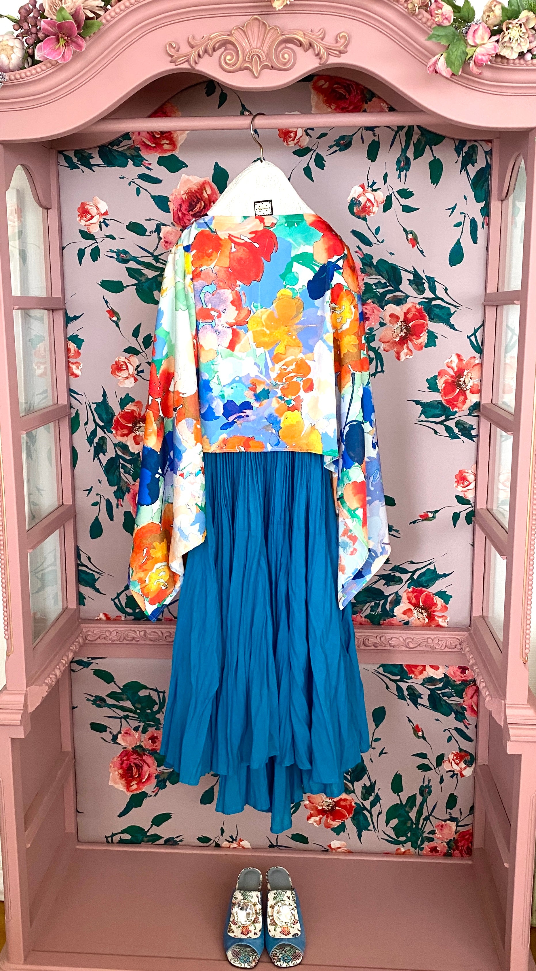 Floral Revival Stole Set No.001
