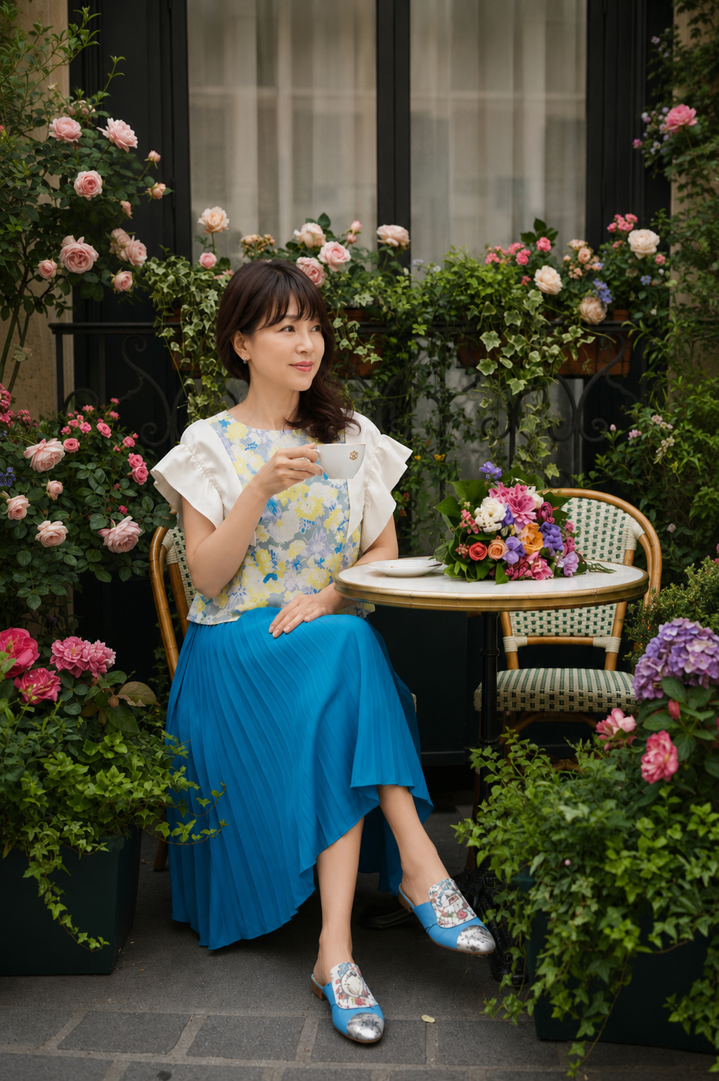 Bleu Nuit Dress