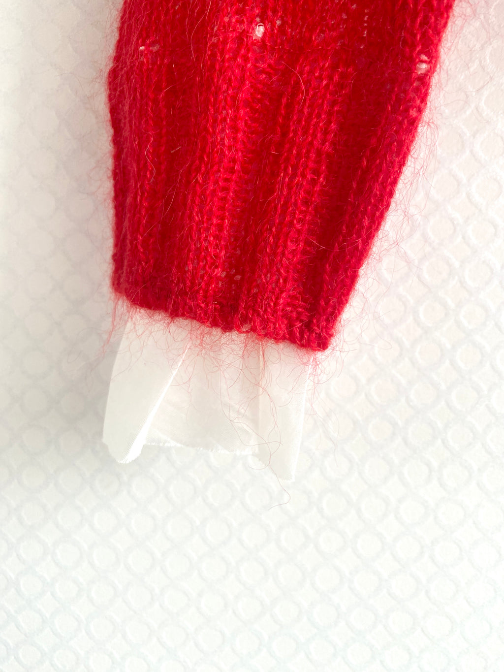 Soft Rouge Frill Cardigan