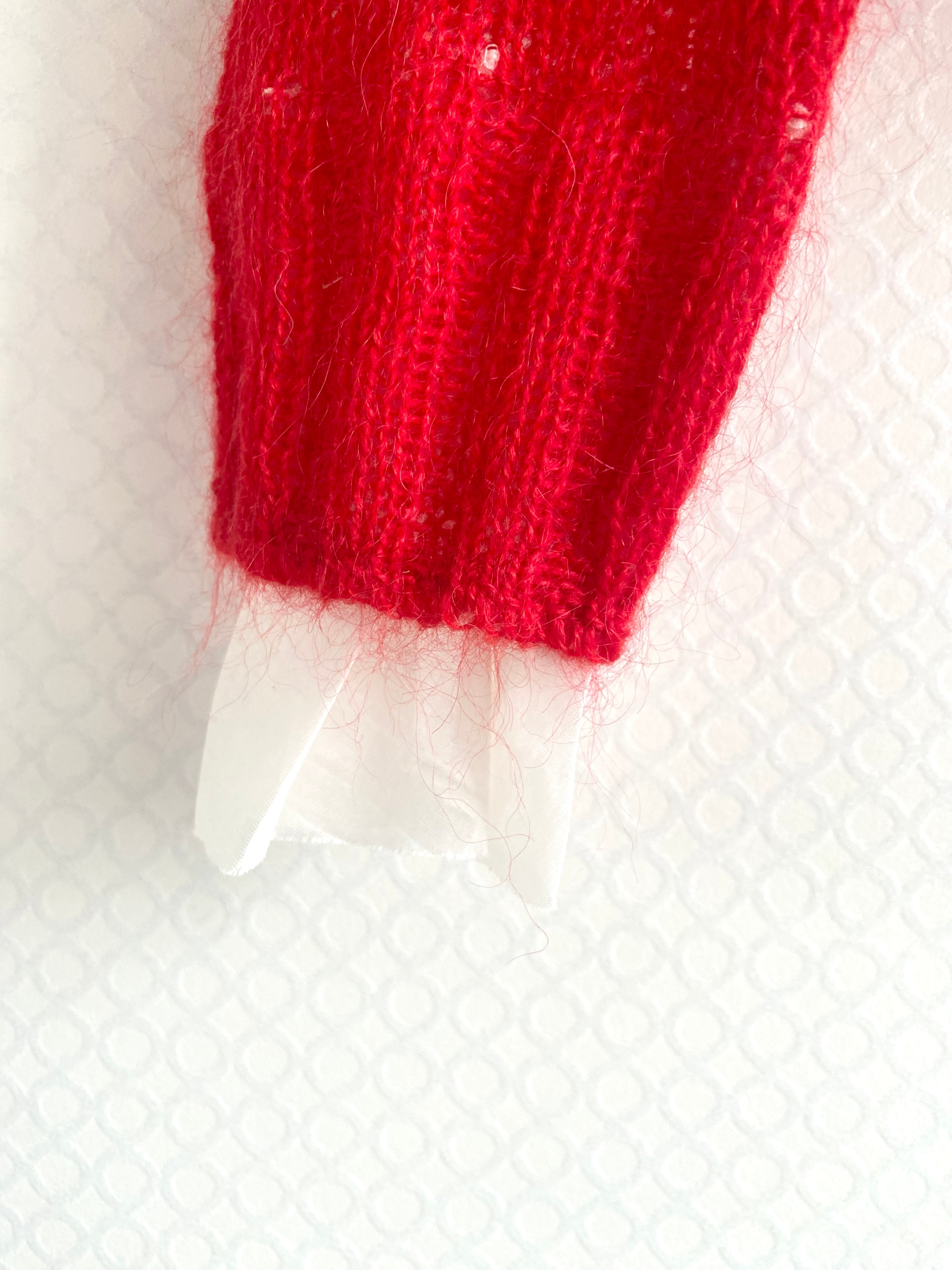 Soft Rouge Frill Cardigan