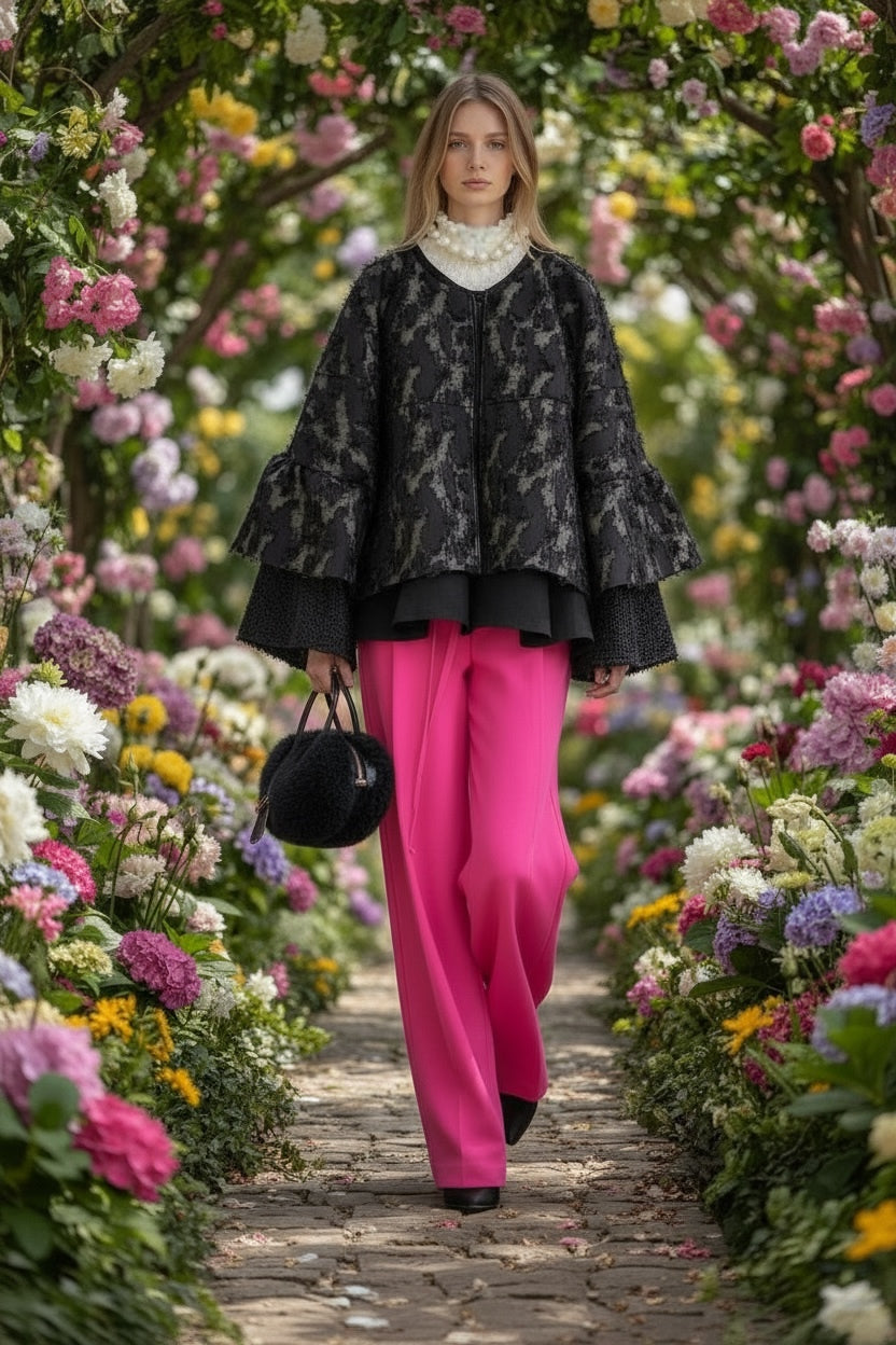 ジャガードジャケット