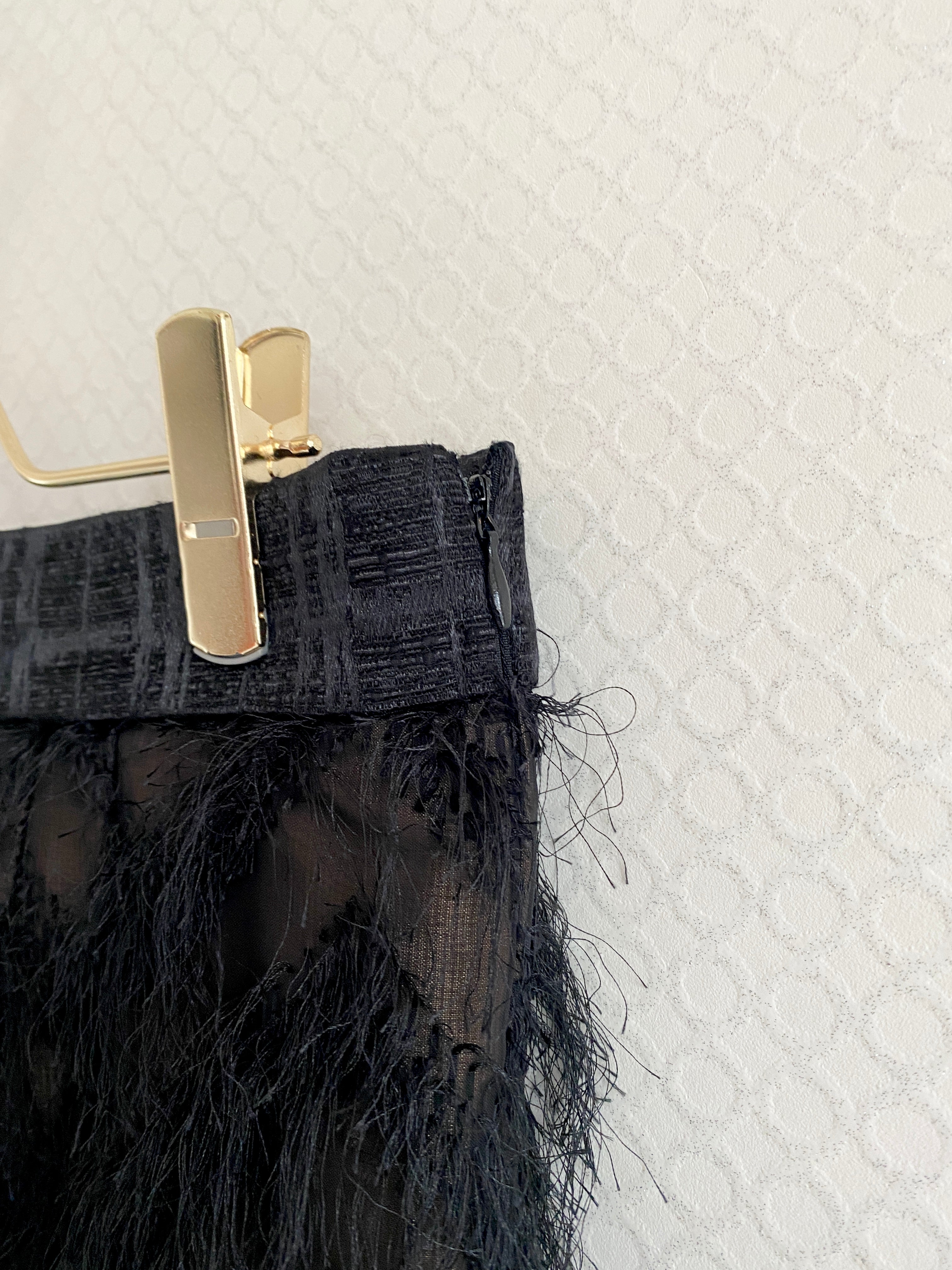 フリンジタイトスカート