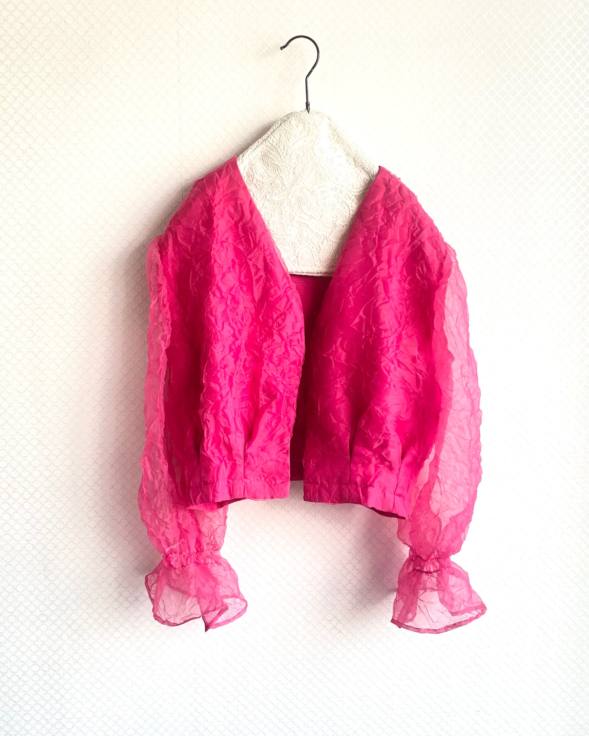 M´S GRACY♡おリボンいっぱい桜ピンクジャケット-