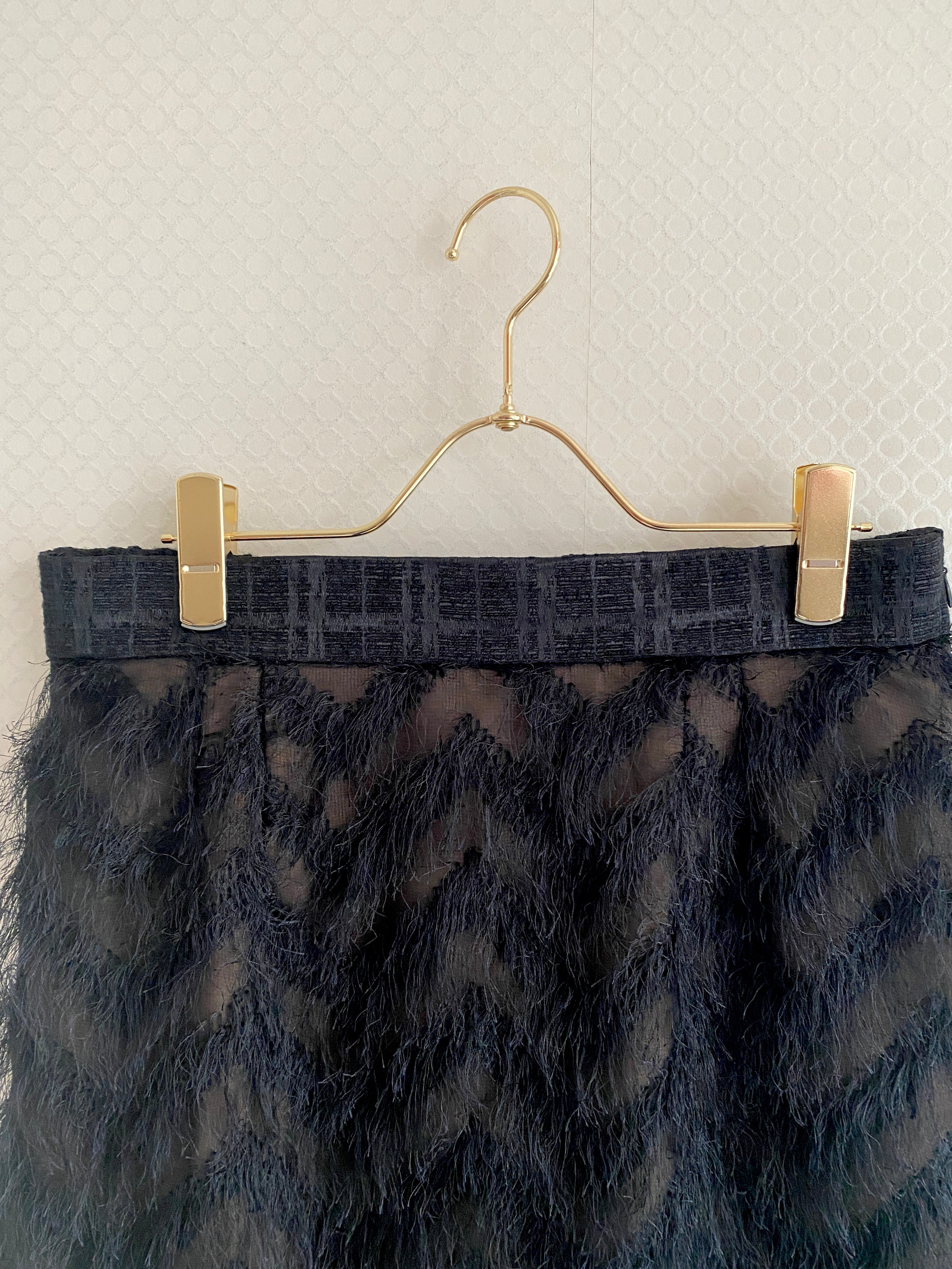 フリンジタイトスカート