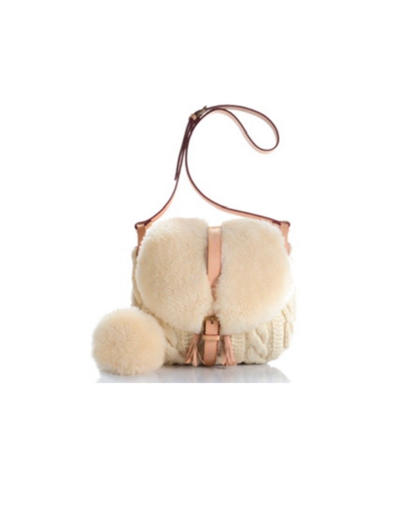 ムートンショルダーバッグ