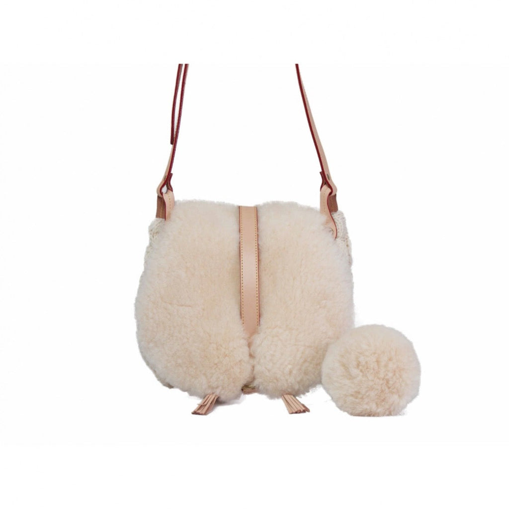 ムートンショルダーバッグ