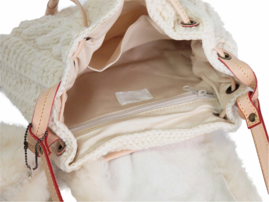 ムートンショルダーバッグ