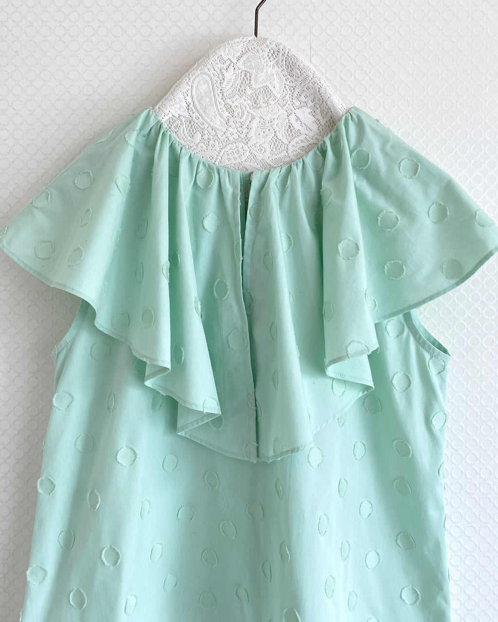 otp255オリジナルビックカラーコットンブラウス