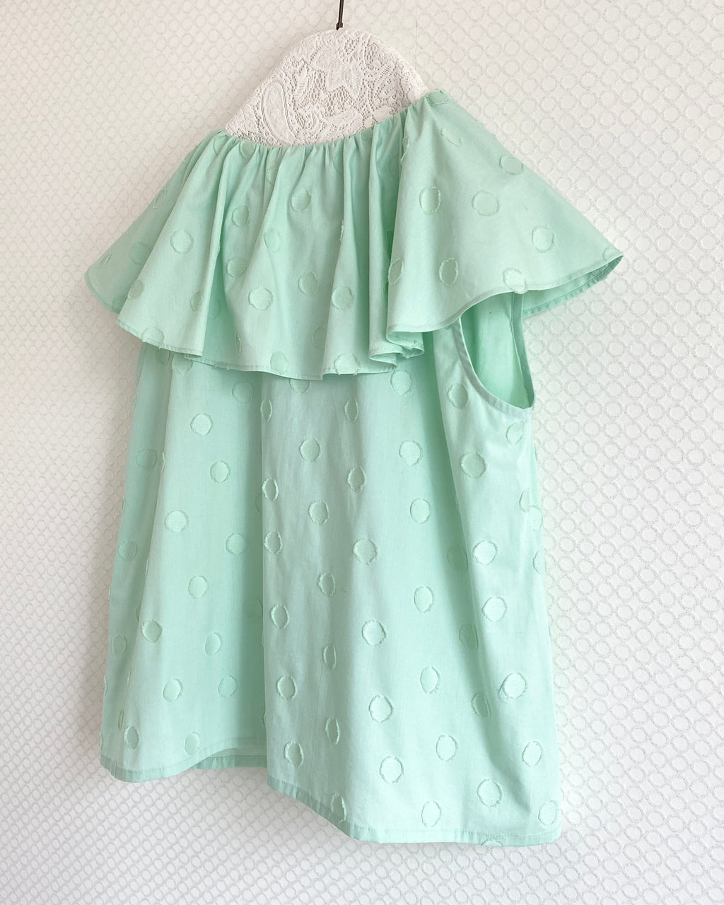 otp255オリジナルビックカラーコットンブラウス