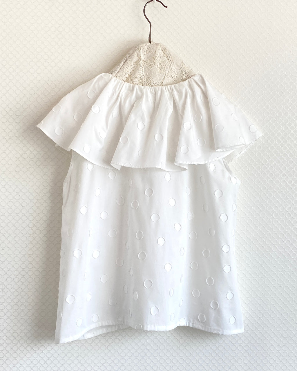 otp255オリジナルビックカラーコットンブラウス