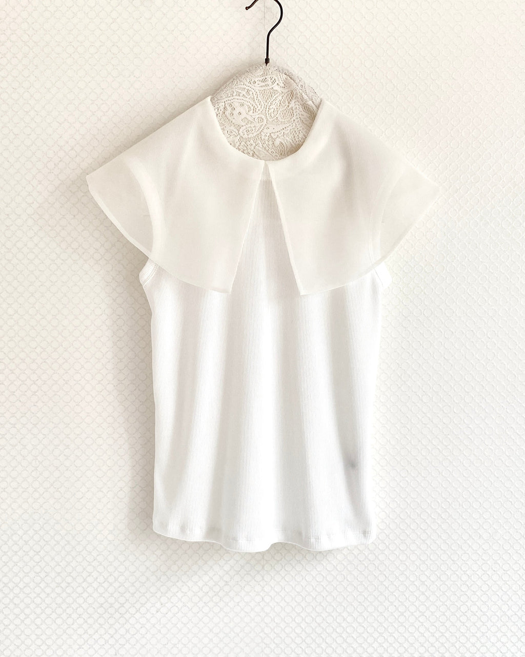 ◾︎新色入荷◾︎オーガンジーBIGカラーtop