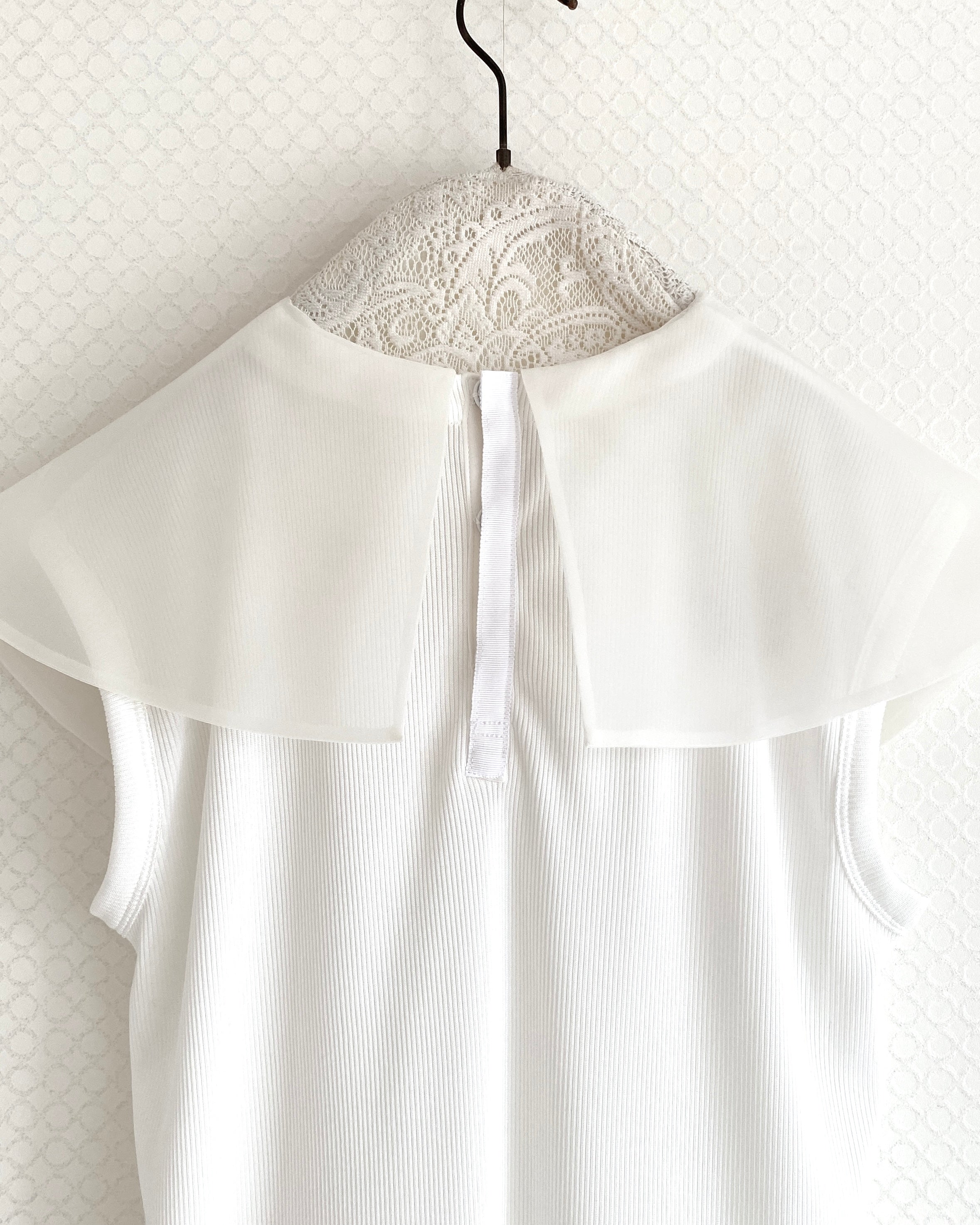 ◾︎新色入荷◾︎オーガンジーBIGカラーtop