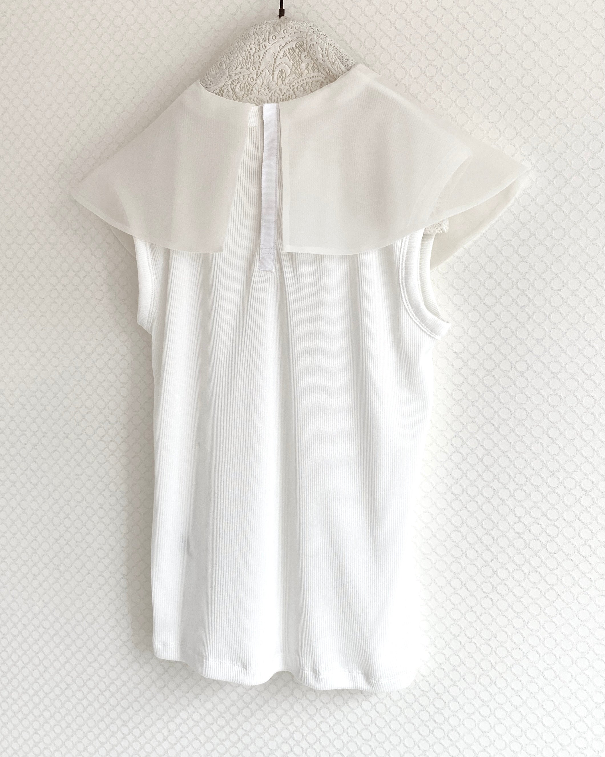 ◾︎新色入荷◾︎オーガンジーBIGカラーtop