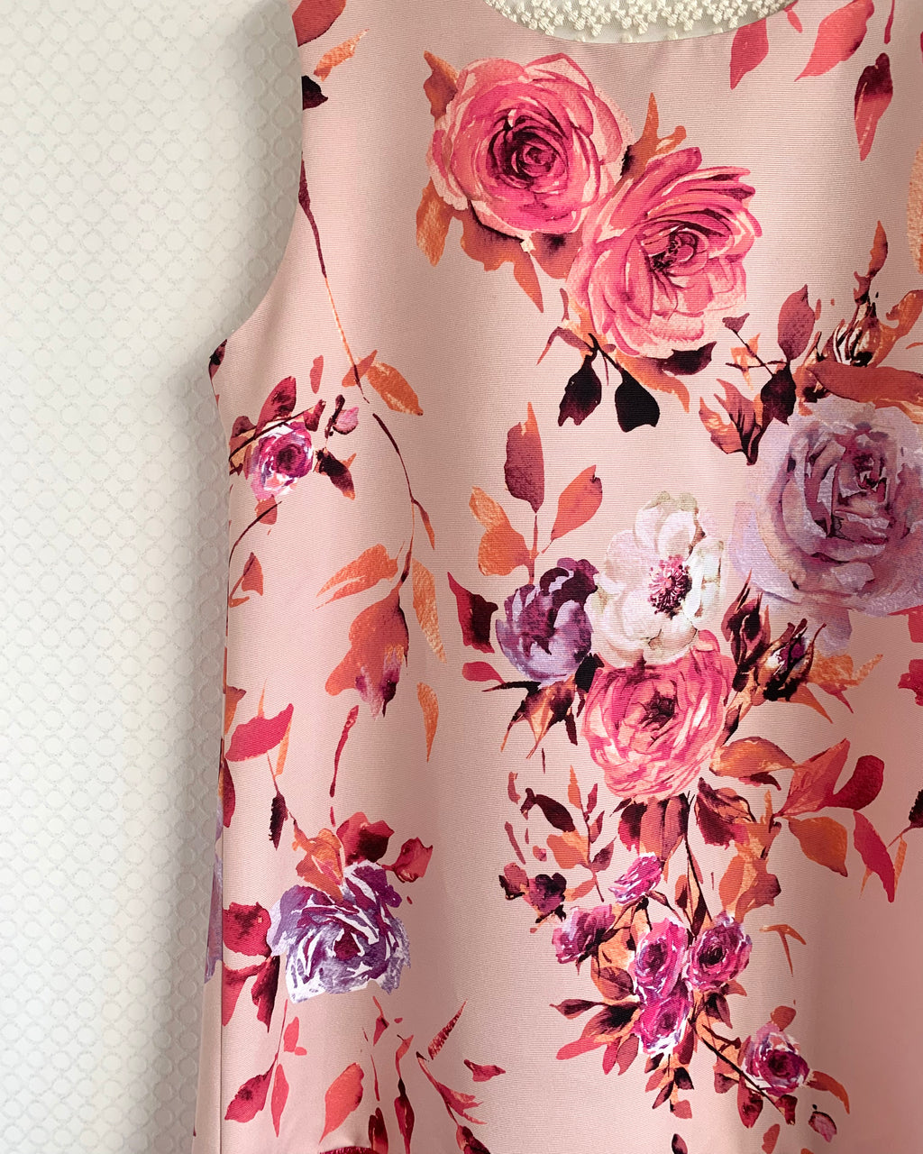 Oop038オリジナル花柄ワンピース