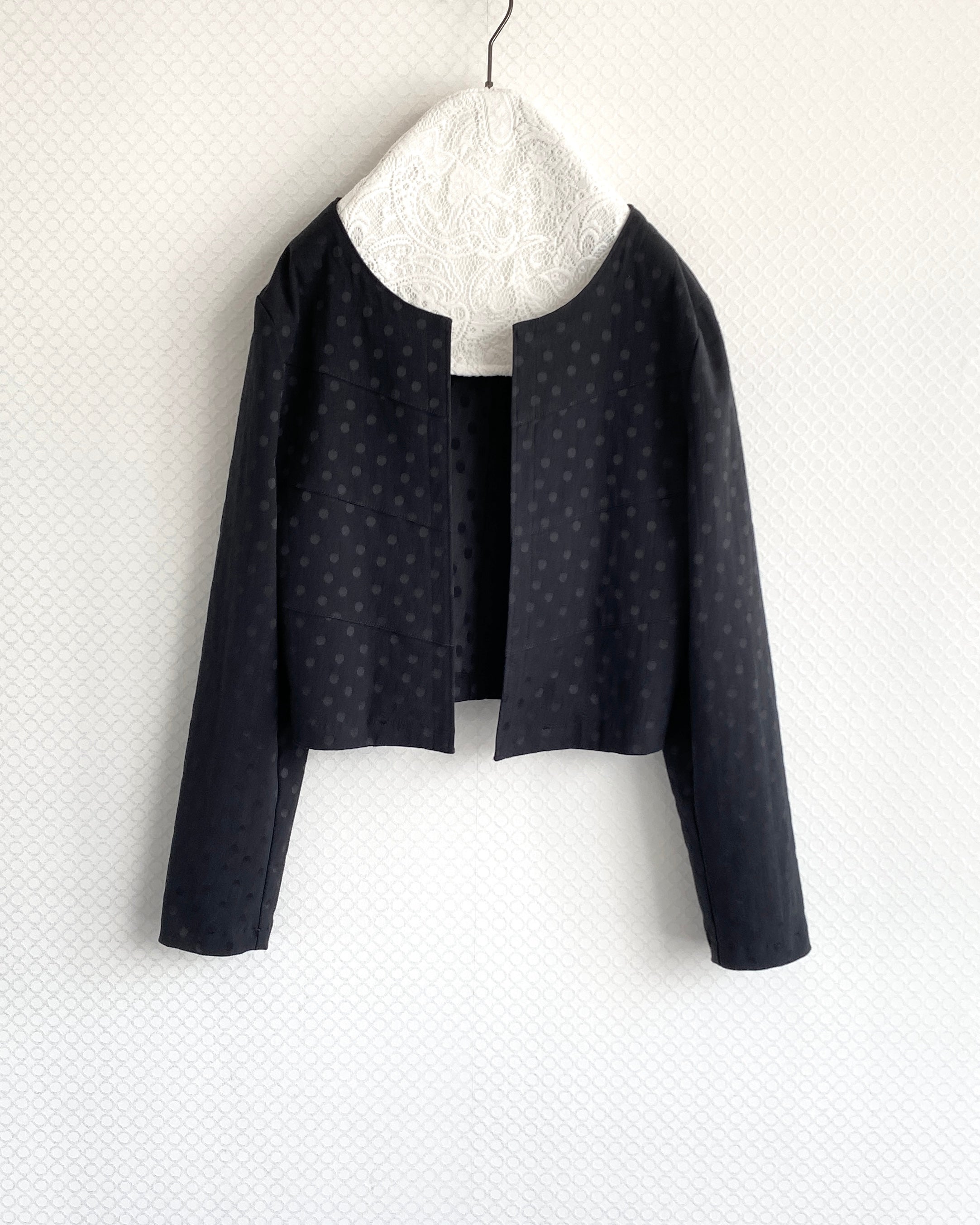 ojk0025 ノーカラージャケット